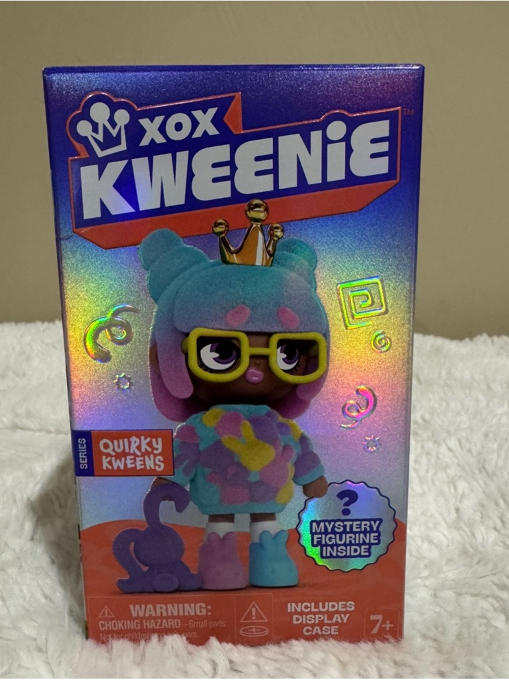 XOX Kweenie Quirky Kweens Mystery Figurine. Collectible Figurines.